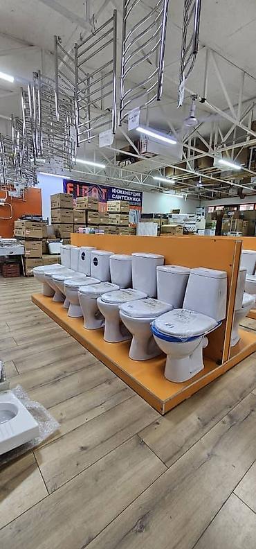 Унитазы: Унитаз Напольный, Новый, Материал: Фарфор — 15