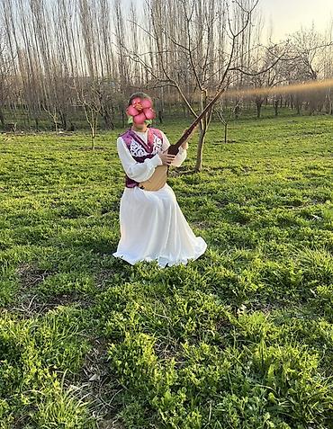 костюм быка: Прокат .Кыргыз койнок.Ак база платья,чыптамасы менен .10-11жашка — 1