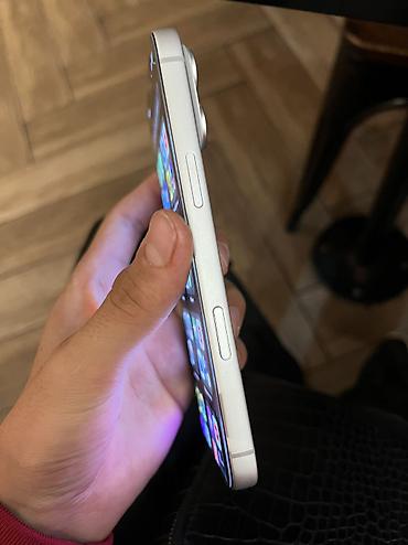 Уюлдук телефондор жана аксессуарлар: IPhone 14 Pro Max, Колдонулган, 128 ГБ, White Titanium, Коргоочу айнек, 100 % — 7