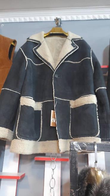 Дубленки: Дубленка, Авиатор, Турция, Короткая модель, Все размеры — 44