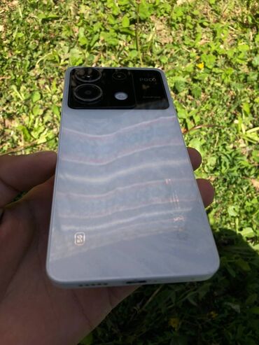 Poco: Poco X6, Б/у, 256 ГБ, цвет - Белый, 2 SIM