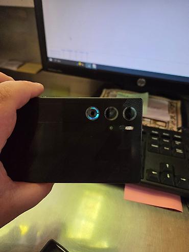 telefon fan: ZTE 256 GB, rəng - Qara, Barmaq izi — 2