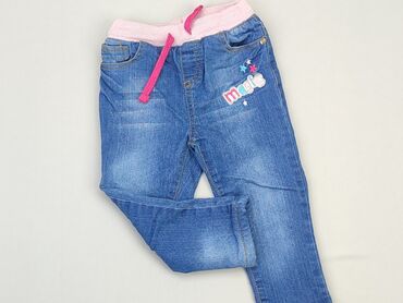jeansy mom: Spodnie jeansowe, So cute, 1.5-2 lat, 92, stan - Dobry