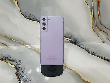 Уюлдук телефондор жана аксессуарлар: Samsung Galaxy S21 FE, Колдонулган, 128 ГБ, түсү - Кызгылт көк, 1 SIM, 2 SIM — 4