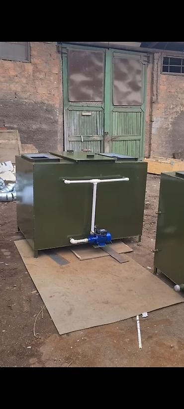 Сантехнические работы: Sənaye tipli yağ tutucu (grease trap) və tüstü boğucu filtrləmə - — 5