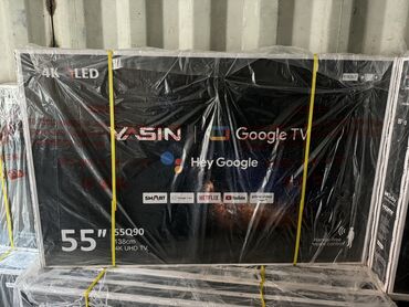 Холодильники: ❄️❄️☃️☃️срочная акция ❄️❄️☃️☃️ телевизор yasin 55g13k 140 см 55" 4k