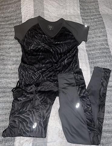 нове: ASICS komplet iz 3 dela vel.S Nošen par puta,kao novo — 2