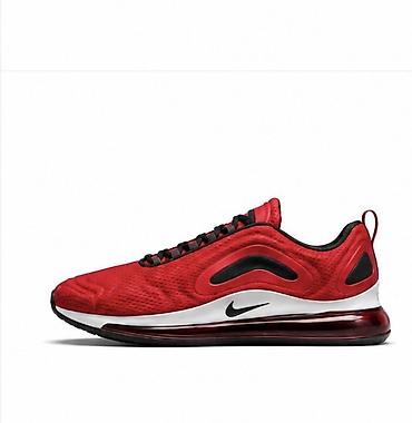 gaura bela: Nike Air Max 720 patike – crveno/crne - Gornjište: prozračna mrežasta — 1