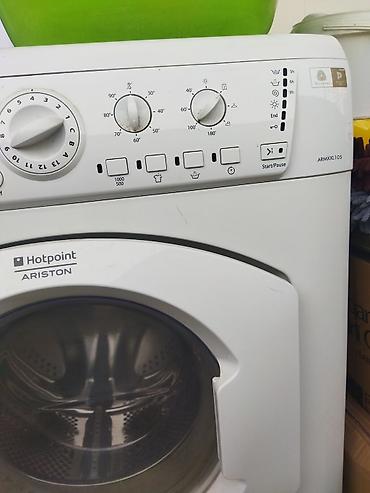 ariston ehtiyat hisseleri: Paltaryuyan maşın Hotpoint Ariston, 7 kq, İşlənmiş, Avtomat — 1