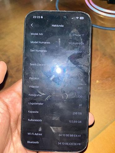 iphone 8 kredit: IPhone 17, 256 GB, Jet Black, Face ID — 5