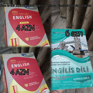 testlər və dərsliklər: İngilis dili 11-ci sinif, 2023 il