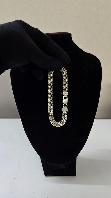 Серебряные наборы украшений: Серебряный набор: цепь и крест - Материал: серебро 925 (проба на — 8