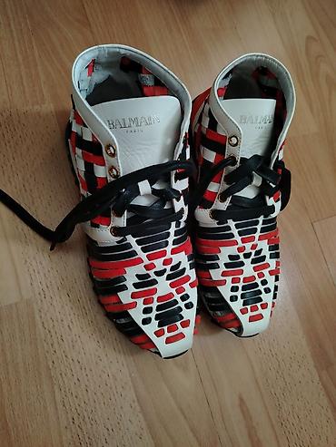 Kişi ayaqqabıları: Balmain Paris dizaynlı idman ayaqqabısı. Originaldi. Sadəcə 1 həftə — 3