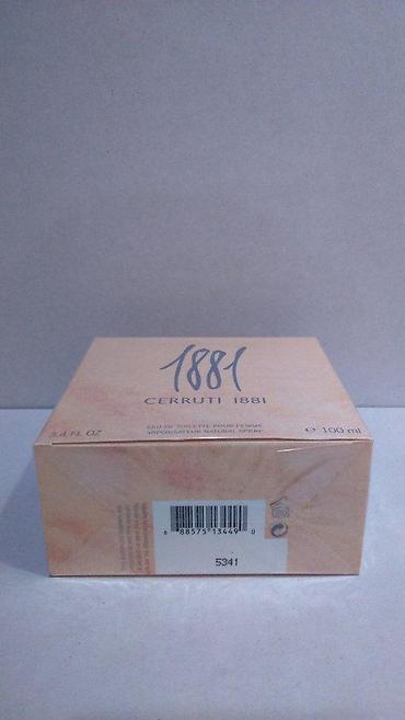 diori: CERRUTI 1881 WOMEN EDT100ML | Cerruti 1881 women edt100ml. Original — 1
