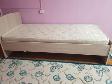 шкаф купе с зеркалом: Бир кишилик керебет, Колдонулган, Матрасы бар, узуну - 2 см