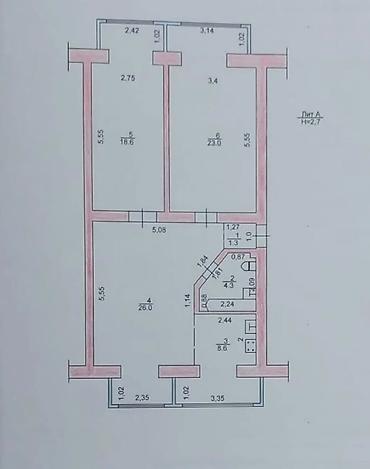 3 комнаты, 80 м², ул. Московская / Турусбекова Индивидуалка, 3 этаж, Евроремонт at lalafo.kg 3 комнаты, 80 м², ул. Московская / Турусбекова Индивидуалка, 3 этаж, Евроремонт