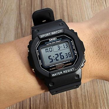 iphone whatch: Спортивные электронные часы SKMEI (квадратный дисплей) Основные — 1