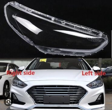 стёкла на фары: Комплект передних фар Hyundai 2017 г., Новый, Аналог