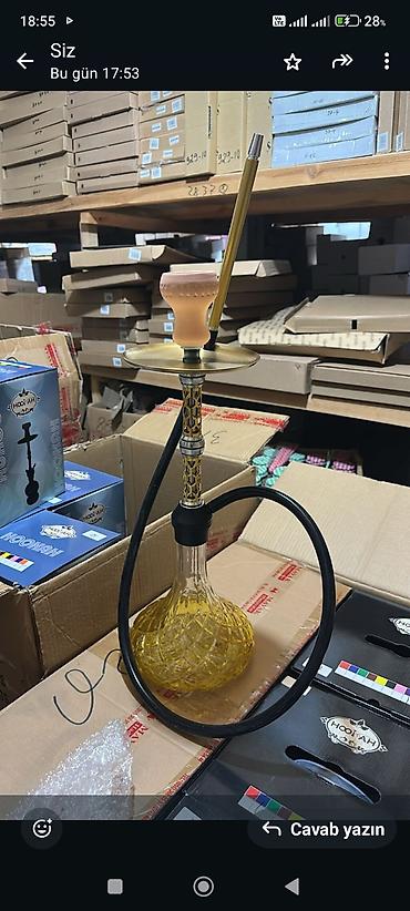 Qəlyan, vayp və aksesuarları: Məhsul: Nərgilər (Hookah) qiymət 65azn-den-100 azn e kimi Təsvir: - — 22