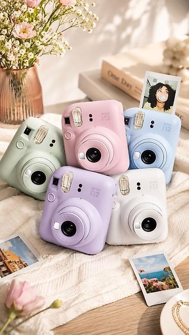 don şəkilləri cəkmək: Fujifilm Instax mini 12 — ani fotoşəkil kamerası Xüsusiyyətlər: - — 1
