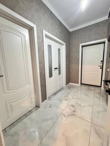 новый дом бишкек: 2 комнаты, 48 м², Элитка, 14 этаж, Евроремонт