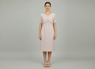 sukienki dla druhen pudrowy róż: Women`s dress, size S