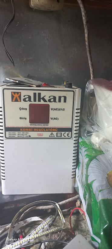 baklar və çənlər: Alkan Kombi Regülatörü - Mikroişlemcili sistem - Giriş gərginliyi — 1