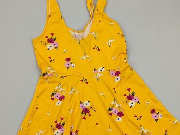 żółte sukienki: Sukienka, XL, H&M, stan - Dobry