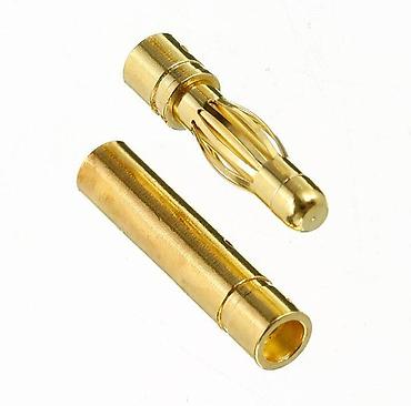 raspberry pi: Разъём типа банан (banana / bullet / пуля) позолоченный. Обычно — 1
