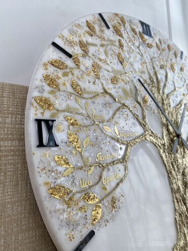 Часы для дома: ✨ Авторские изделия из эпоксидной смолы ✨ Создаём на заказ: часы — 27