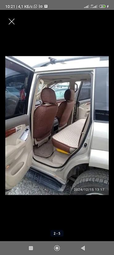 сиденья прадо: Toyota Land Cruiser Prado: 2004 г., Механика, Внедорожник — 8