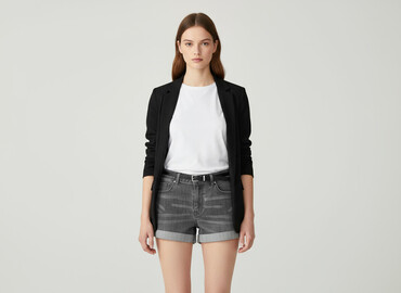 leginsy hdm: H&M, Szorty damskie, rozmiar XS