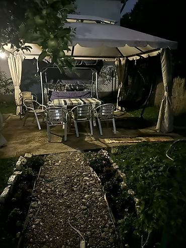 plasticno bure: Tarrington House Veoms paviljon, sivi, 3×4 m - Dimenzije: 3 m × 4 m – — 2