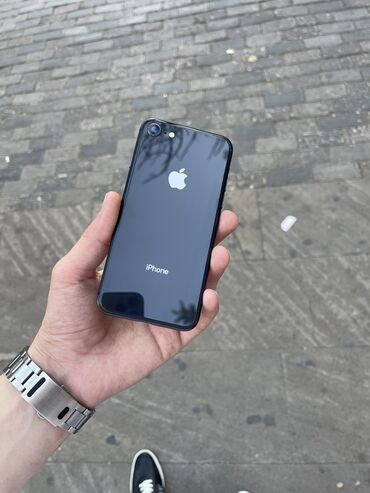 redmi not 8 ucuz: IPhone 8, 64 ГБ, Черный