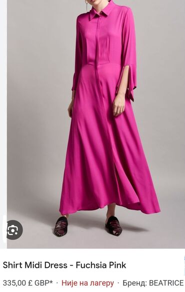 Haljine: Balenciaga M (EU 38), bоја - Roze, Večernji, maturski, Dugih rukava — 9