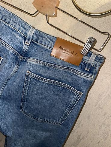 Джинсы: Джинсы Massimo Dutti, классический синий деним. Вещь в идеальном — 5