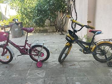 usag ucun: Uşaq velosiped 1) Qız uşağı üçün pink rəngli model - Təxmini 14" — 5
