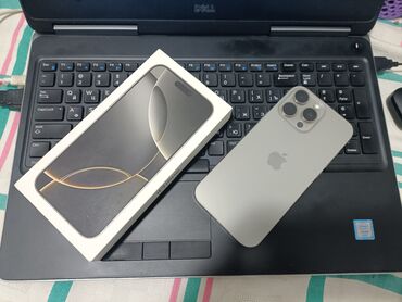 Apple iPhone: IPhone 16 Pro Max, Б/у, 256 ГБ, Natural Titanium, Коробка, 100 % — 1