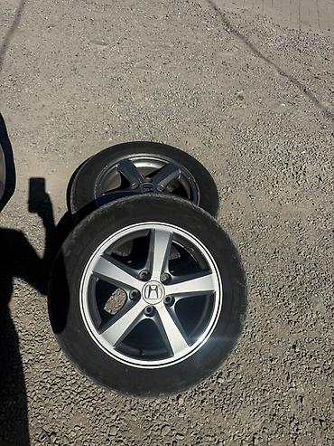 2 gr: Комплект из 2 колес Honda: литые диски + летние шины. - Оригинальные — 1