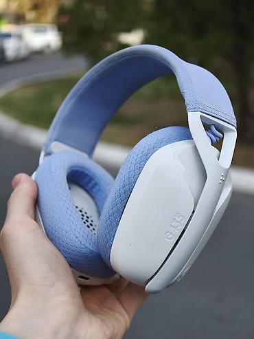 playstation pulse 3d: Беспроводные гарнитуры, Logitech, Б/у, цвет - Белый — 2