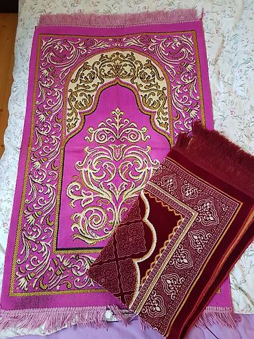Другое: Əla vəziyyətdə, (namaz xalçaları) Standart namaz xalçası ölçüsü Hər — 1