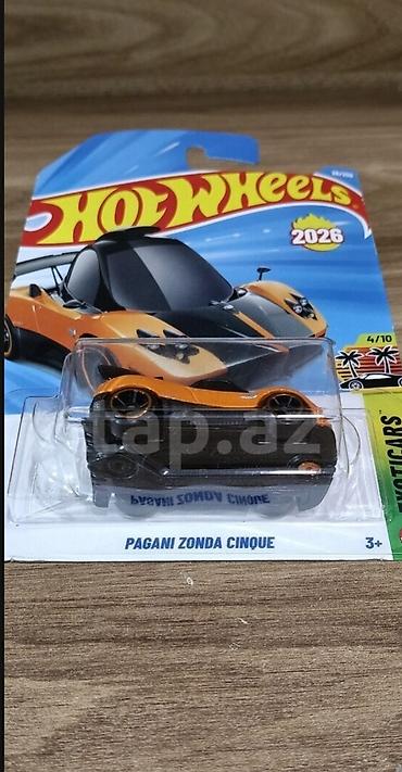 İncəsənət və kolleksiyalar: Hot Wheels – Pagani Zonda Cinque (Exoticars seriyası) - Brend: Hot — 2
