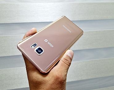 note 14: Samsung Galaxy Note 5, Б/у, 64 ГБ, цвет - Золотой, 1 SIM — 5