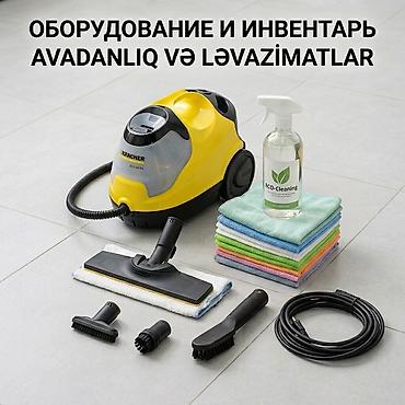 Təmizlik xidmətləri: Профессиональная ЭКО-уборка паром в Баку | Без химии (1.90 AZN/кв.м) — 4