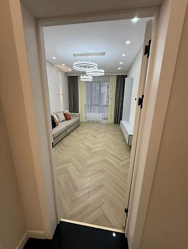 2 комнаты, 77 м², Асанбай мкр Элитка, 2 этаж, Дизайнерский ремонт