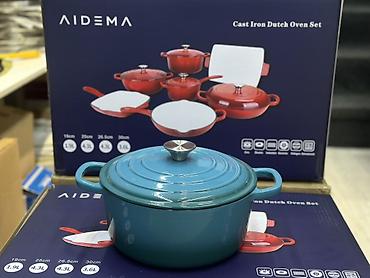 aidema: Набор чугунной посуды AIDEMA — Cast Iron Dutch Oven Set Состав и — 6