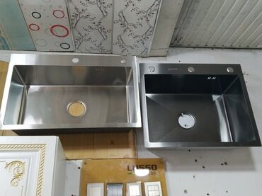 Vannalar: Mətbəx üçün nəzərdə tutulmuş paslanmayan poladdan hazırlanmış tək