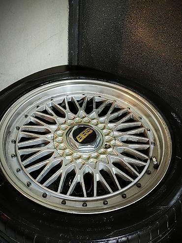 disk teker 4 bolt: BBS təkər diskləri və şinlər dəsti - Marka/model: BBS mesh tipli — 3