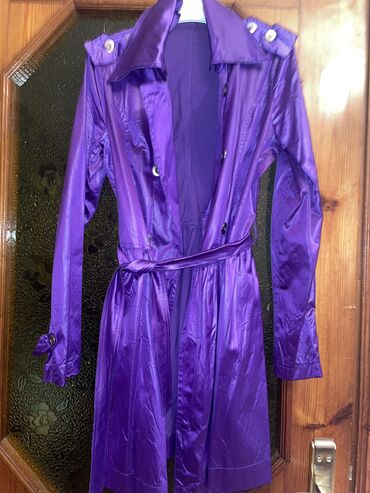 detskii khalat s ushkami: Плащ S (EU 36), цвет - Фиолетовый