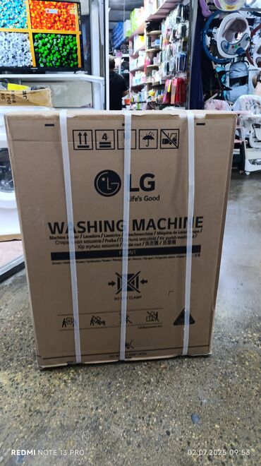 Стиральные машины: Стиральная машина LG, Новый, Автомат, До 9 кг, Компактная — 10